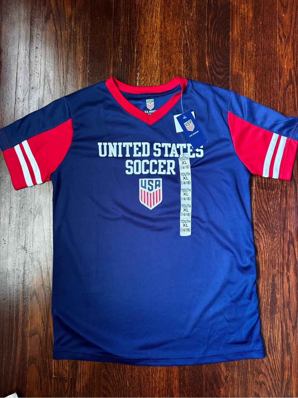 United States Soccer Youth Jersey - XL